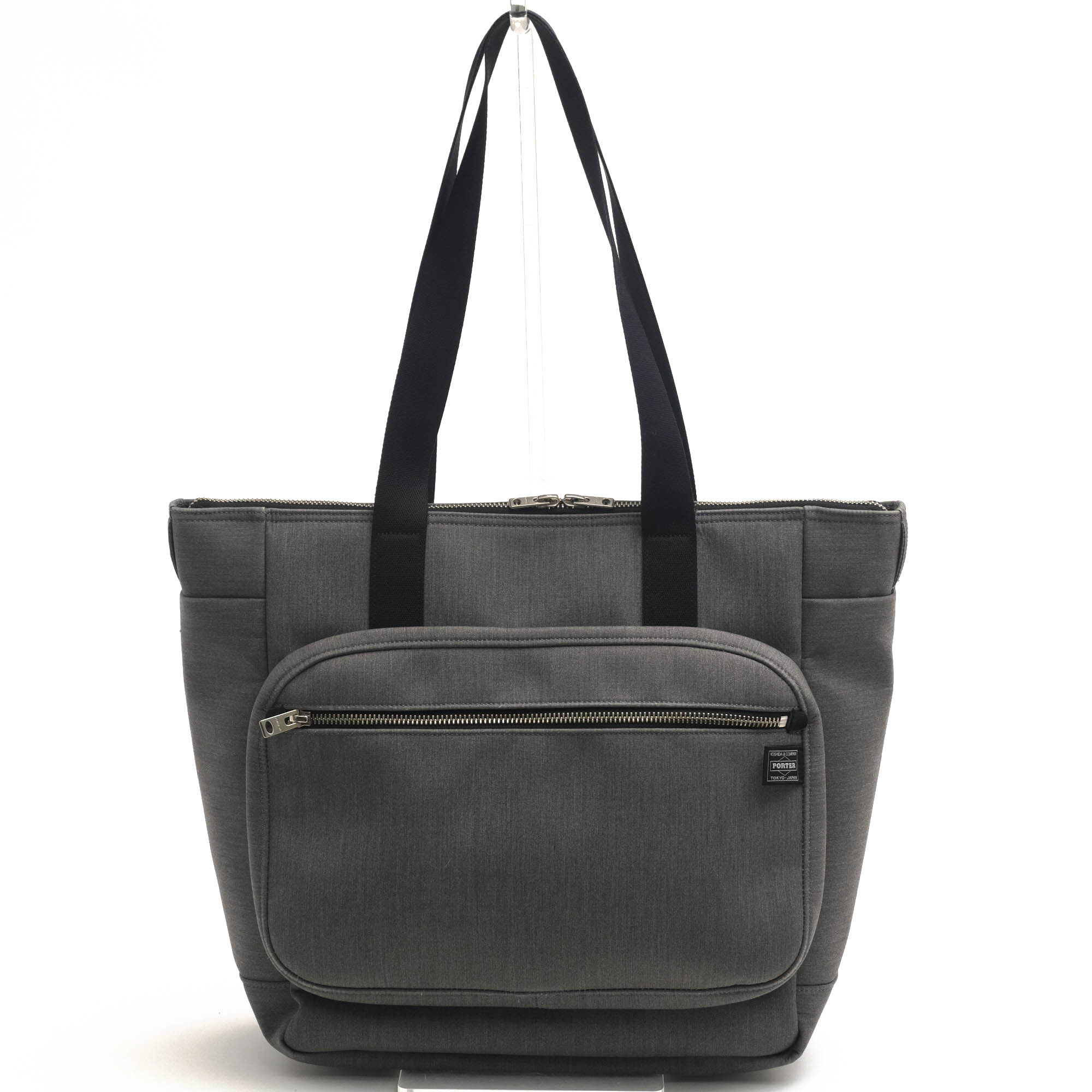 ○ポーター 吉田カバン PORTER GIRL ガール コットンポリエステルオックス 撥水加工 トートバッグ 525-09960 URBAN TOTE BAG L ア 中古