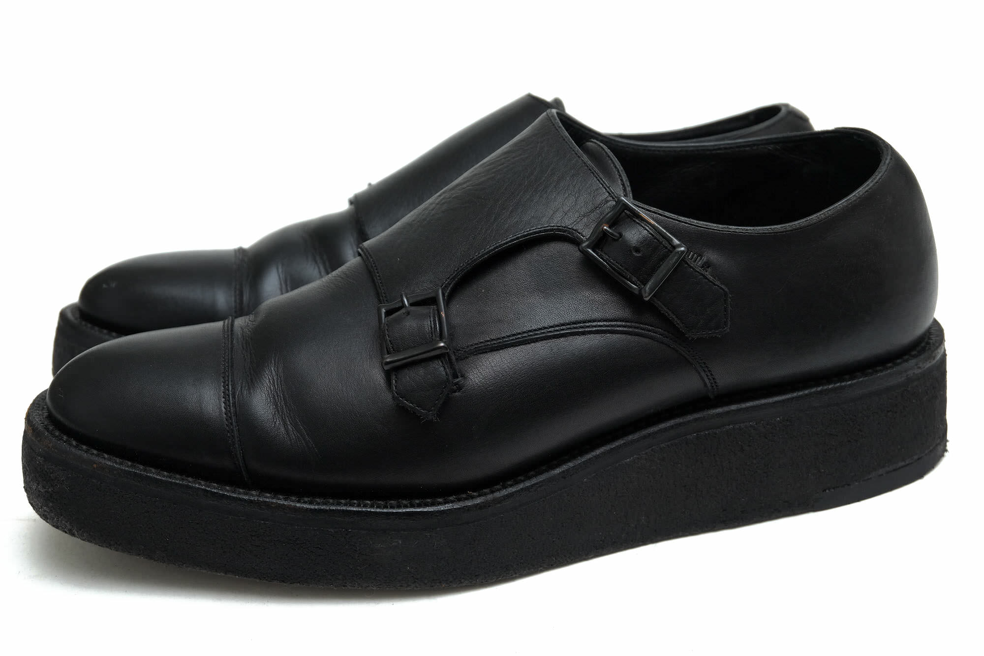 【商品詳細】◆ブランド名 foot the coacher◆サイズ表記 US7.5◆日本サイズ参考 約25.5cm◆サイズ詳細 アウトソール靴底全長 約30.5cm、アウトソール靴底幅 約10cm、ヒ