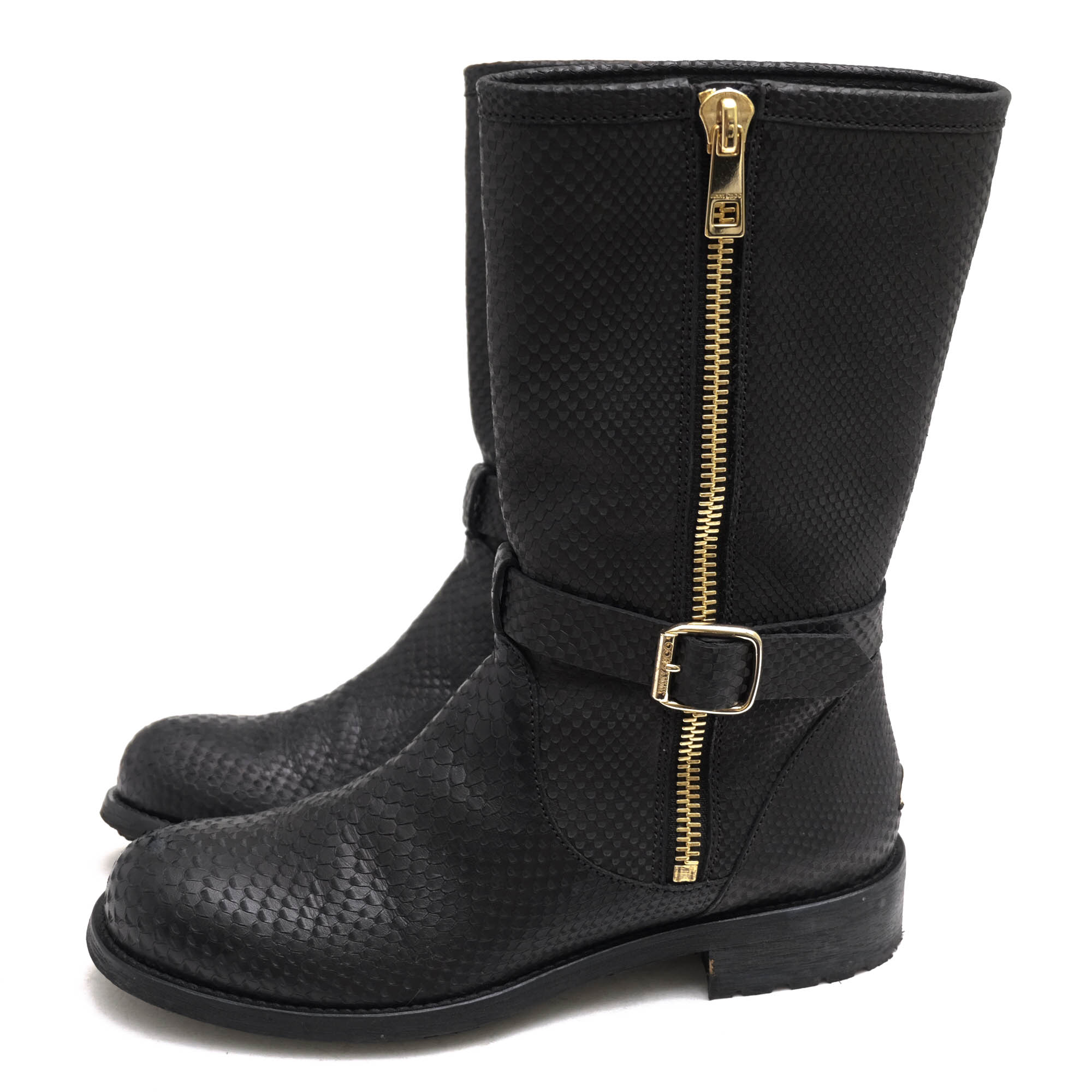【商品詳細】◆ブランド名 Jimmy Choo◆サイズ表記 EU37.5◆日本サイズ参考 約23.5-24.0cm◆サイズ詳細 アウトソール靴底全長 約26.5cm、アウトソール靴底幅 約10cm、ヒ