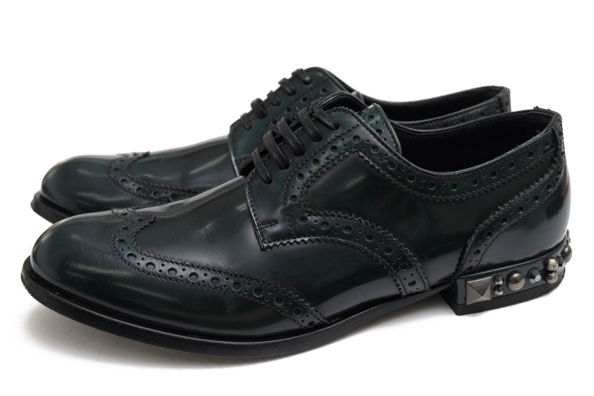 【商品詳細】◆ブランド名 DOLCE＆GABBANA◆サイズ表記 EU36.5◆日本サイズ参考 約23.0-23.5cm◆サイズ詳細 アウトソール靴底全長 約26cm、アウトソール靴底幅 約9cm、ヒ